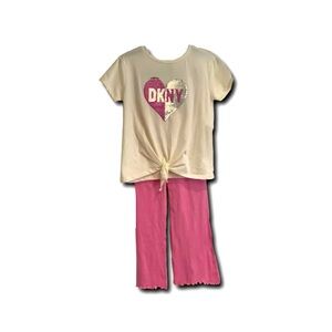 Girls size (LRG) DKNY 2 piece set